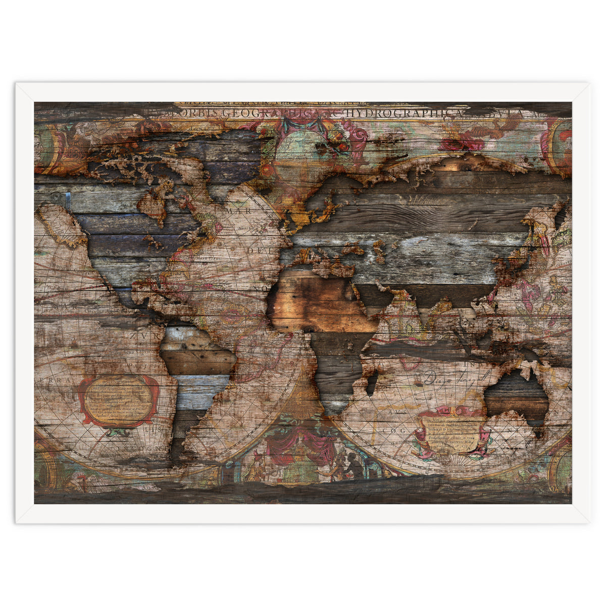 Reclaimed Map