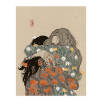 A hug in the garden (Print Only)