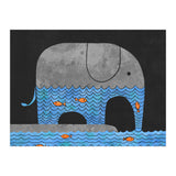 Thirsty Elephant (Print Only) thumbnail