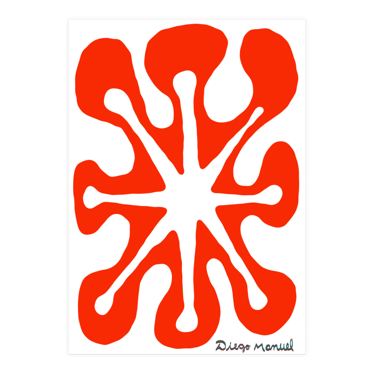 Fuego 95 Copia (Print Only)