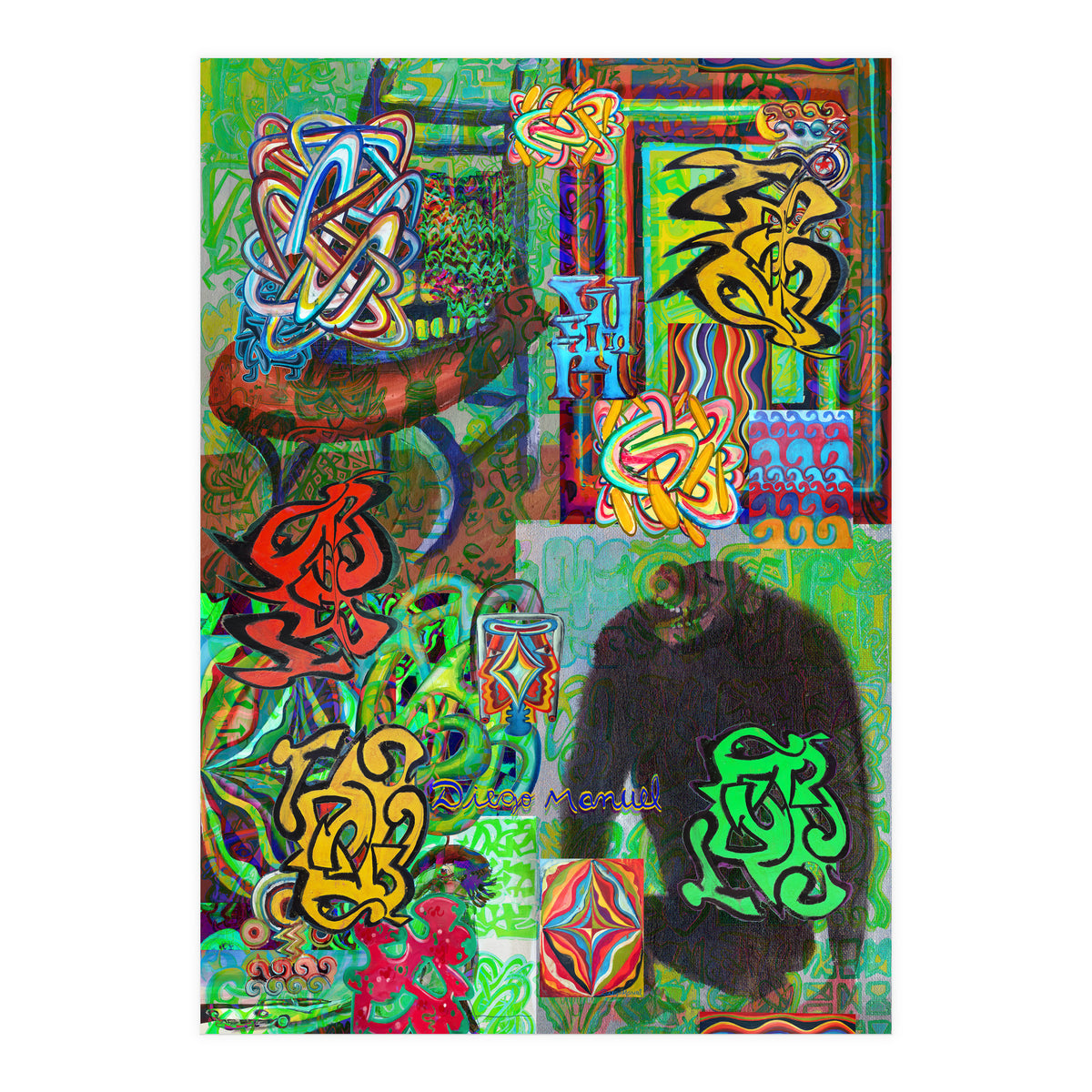 Graffiti Digital 2022 490 (Print Only)