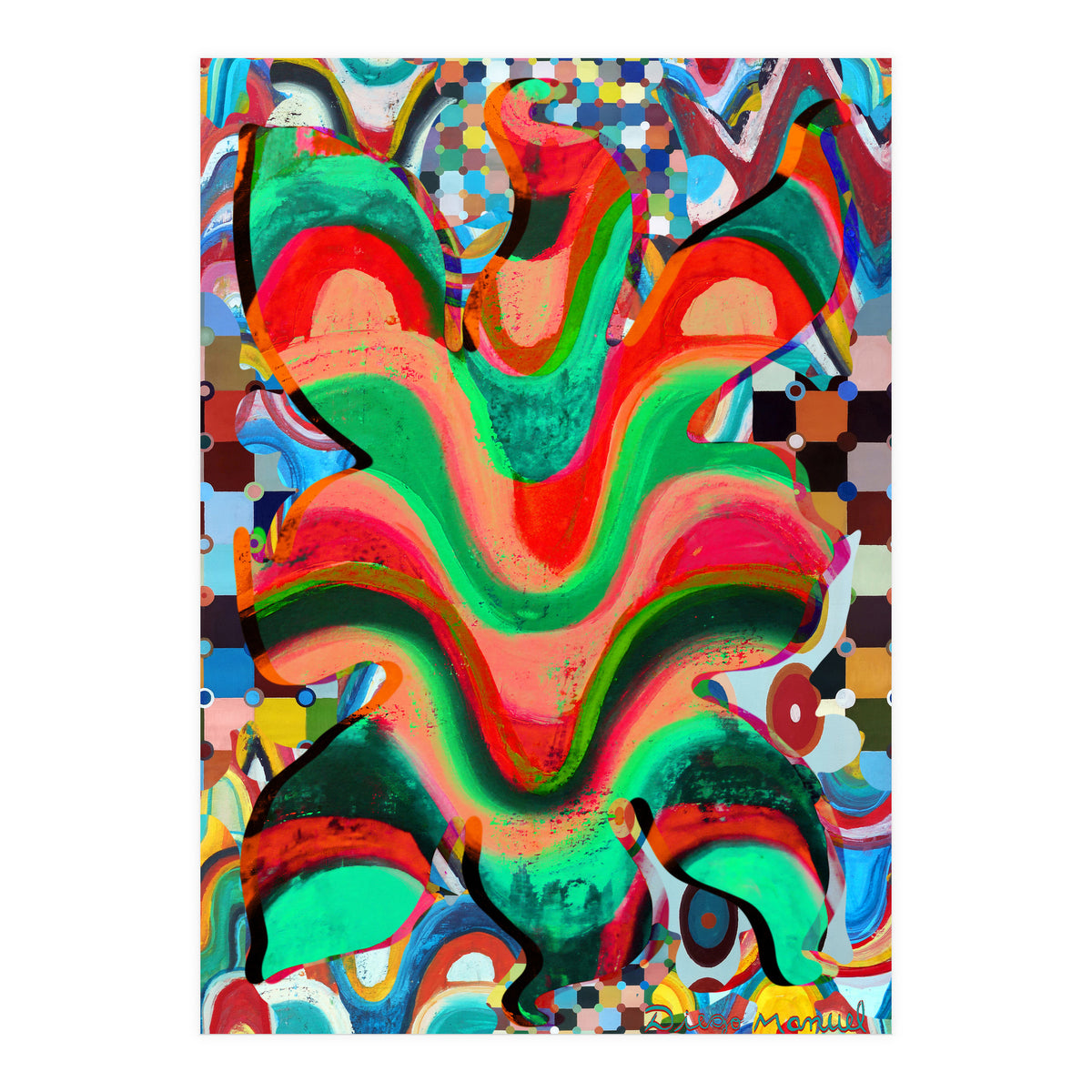 Pop Abstract 2023 Tapiz 84 (Print Only)