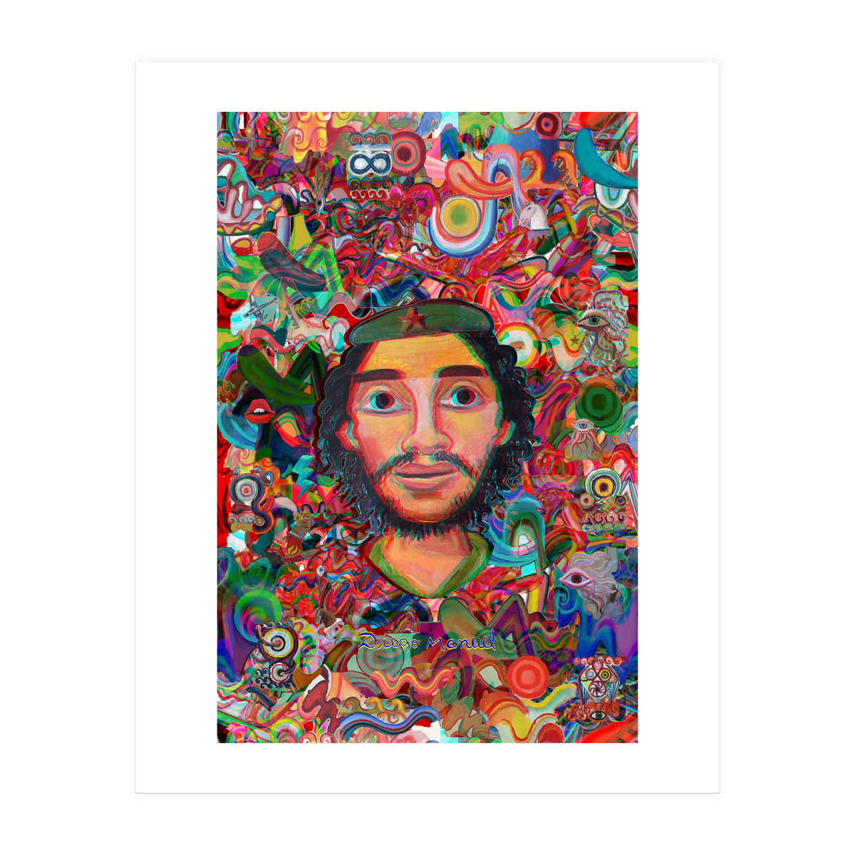 El Che Y Graffiti 2 (Print Only)