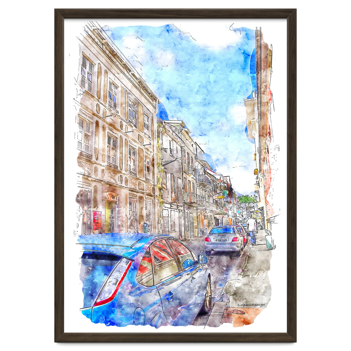 Street of Fort-de-France