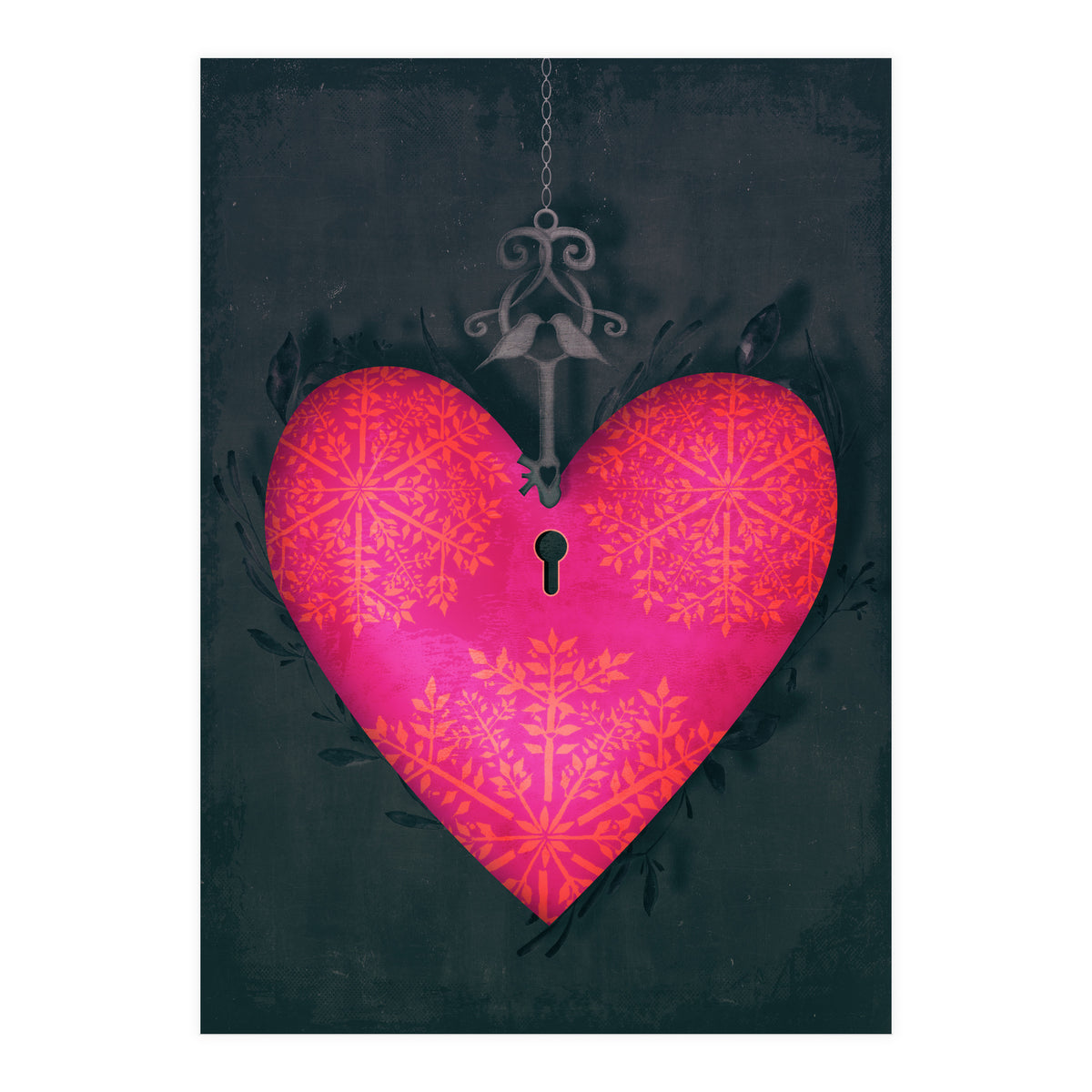 Key To My Heart (Print Only)