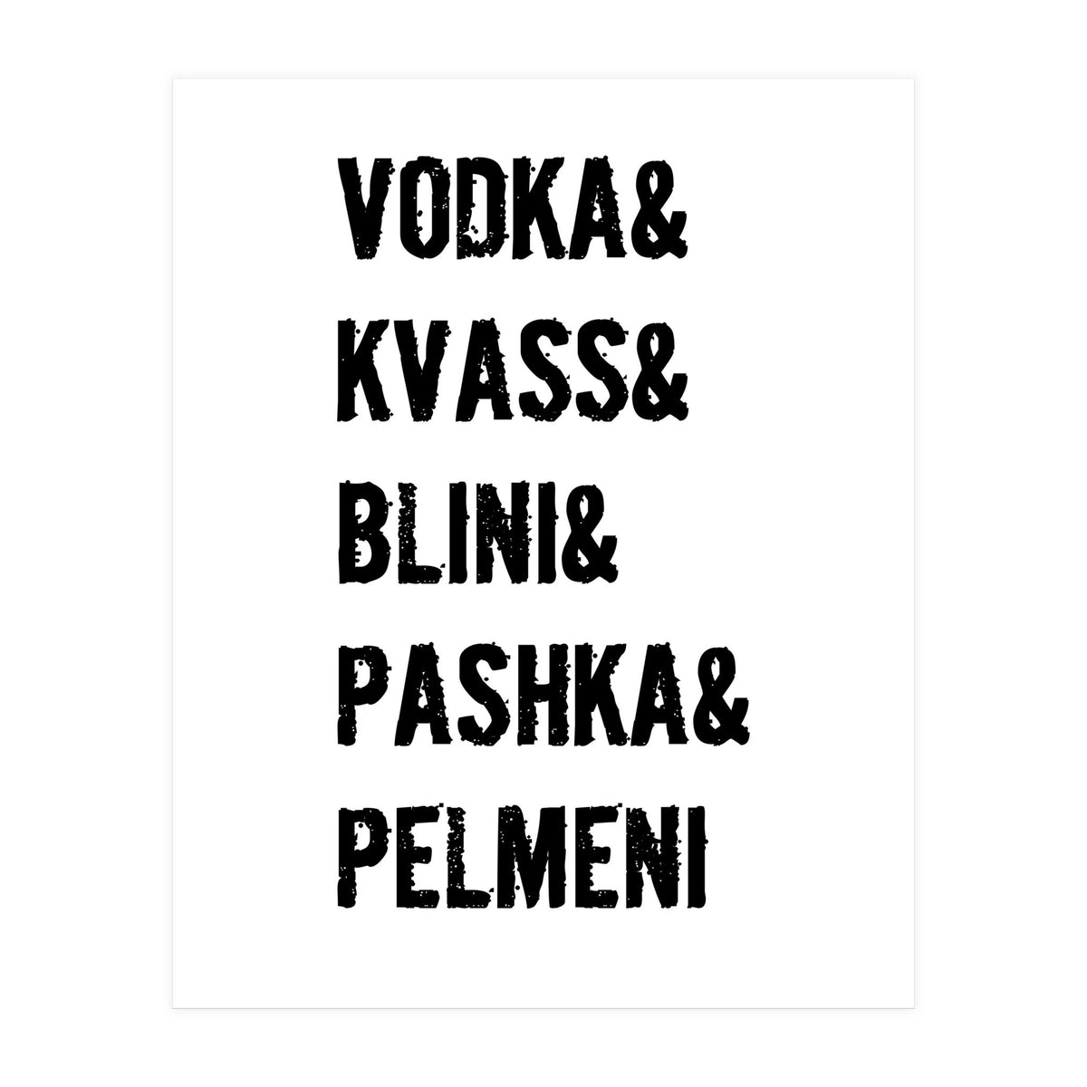 It`s a Russian thing! (Print Only)