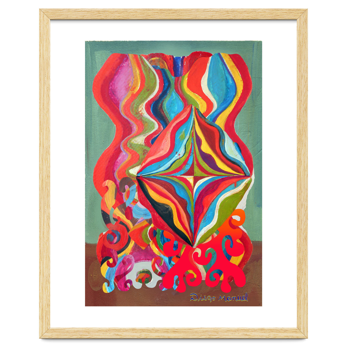 Pop Abstract Asimetrico A2