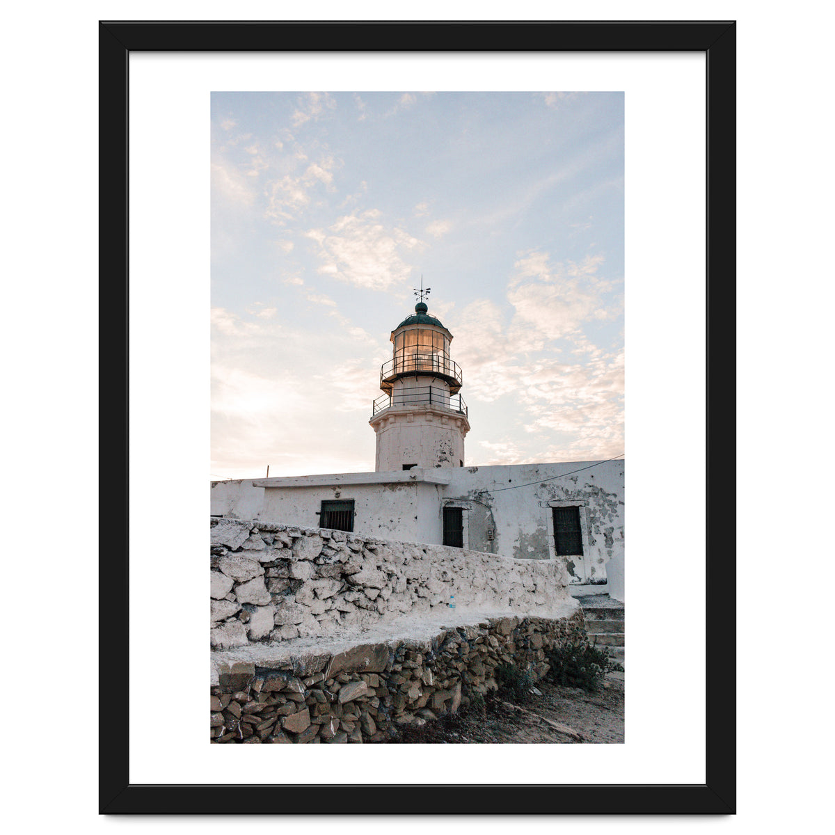 Armenistis Lighthouse Portrait