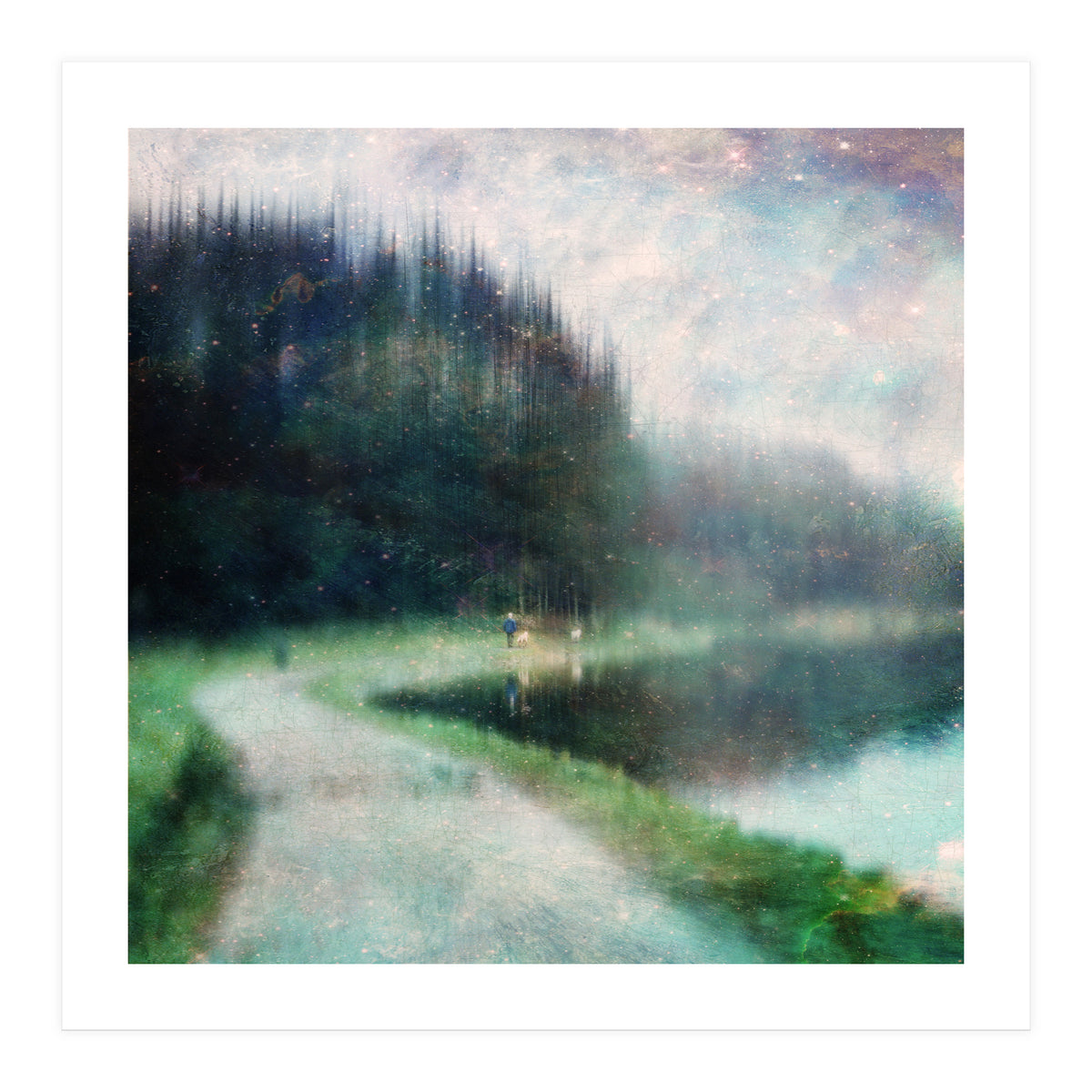 The Man With The Yellow Dog (Print Only)