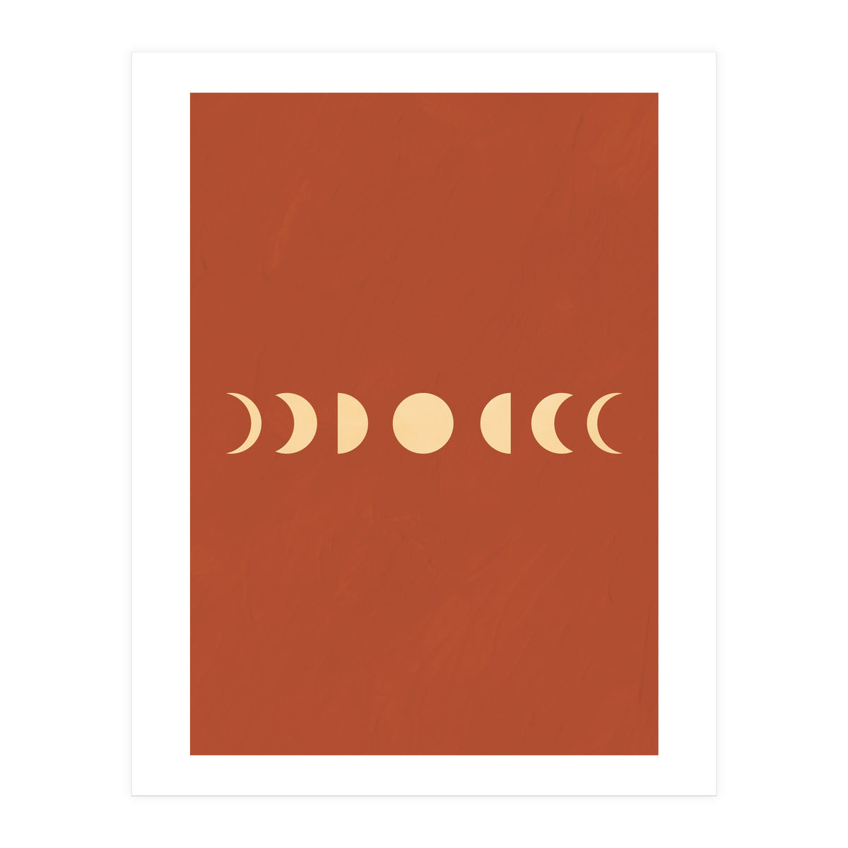 Lunar Eclipse Moon Phases III (Print Only)