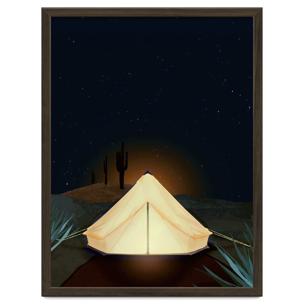 Tent at Night
