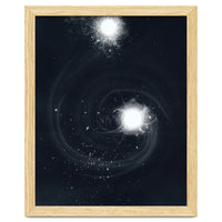 Vintage Cosmos: Double Spiral Nebula