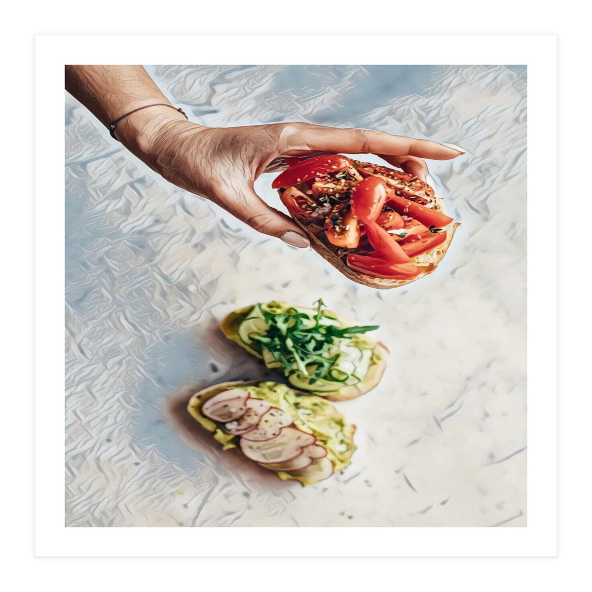 A Beautiful Bruschetta (Print Only)