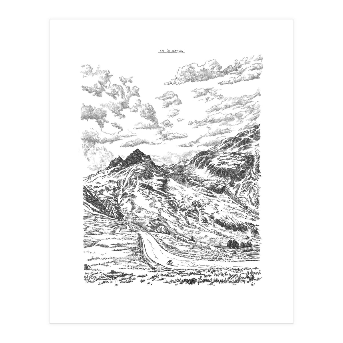 Col Du Glandon (Print Only)