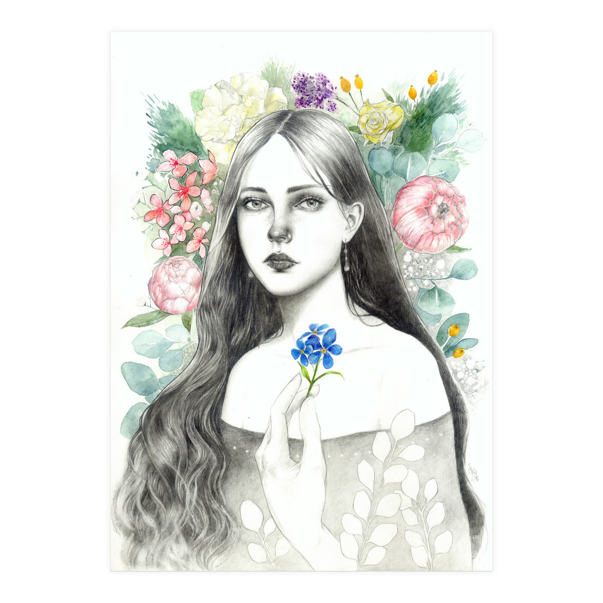 Forget Me Not (Print Only)