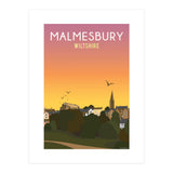 Malmesbury Sunset (Print Only) thumbnail