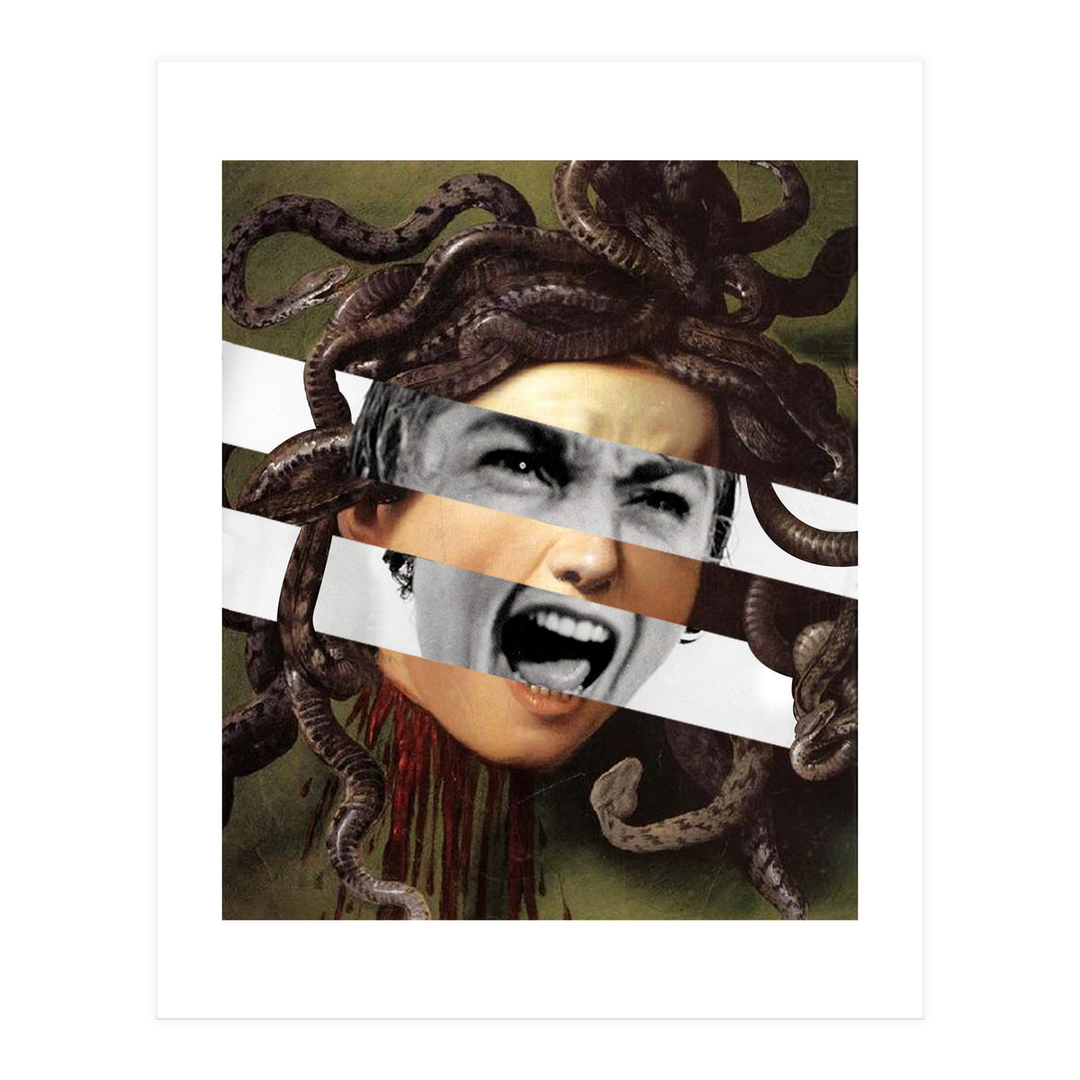 Caravaggio's Medusa & Psycho (Print Only)