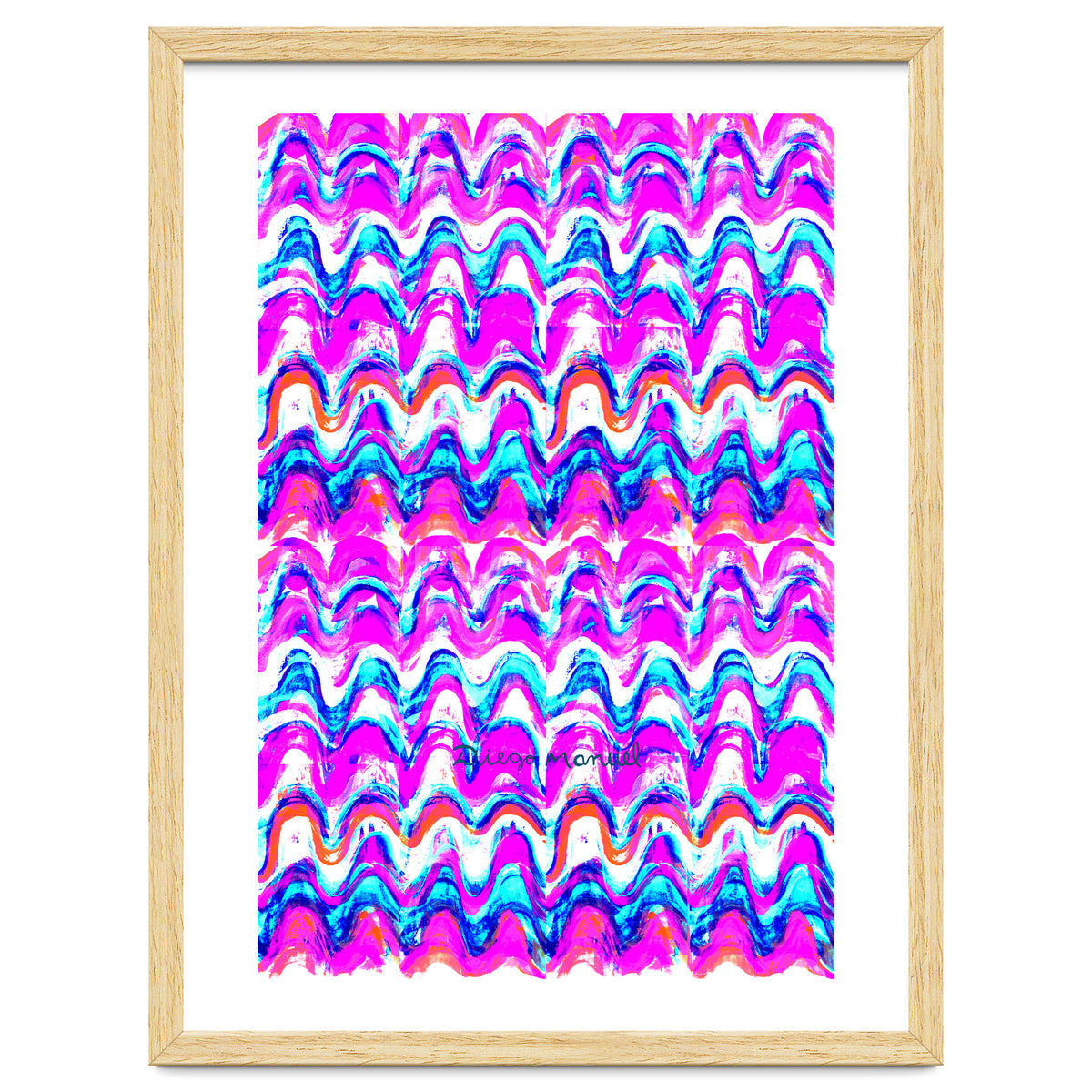 Pop abstract color full