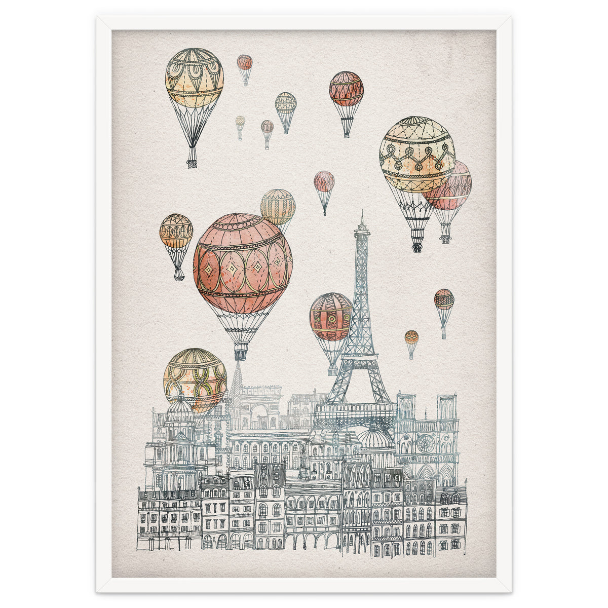 Voyages Over Paris