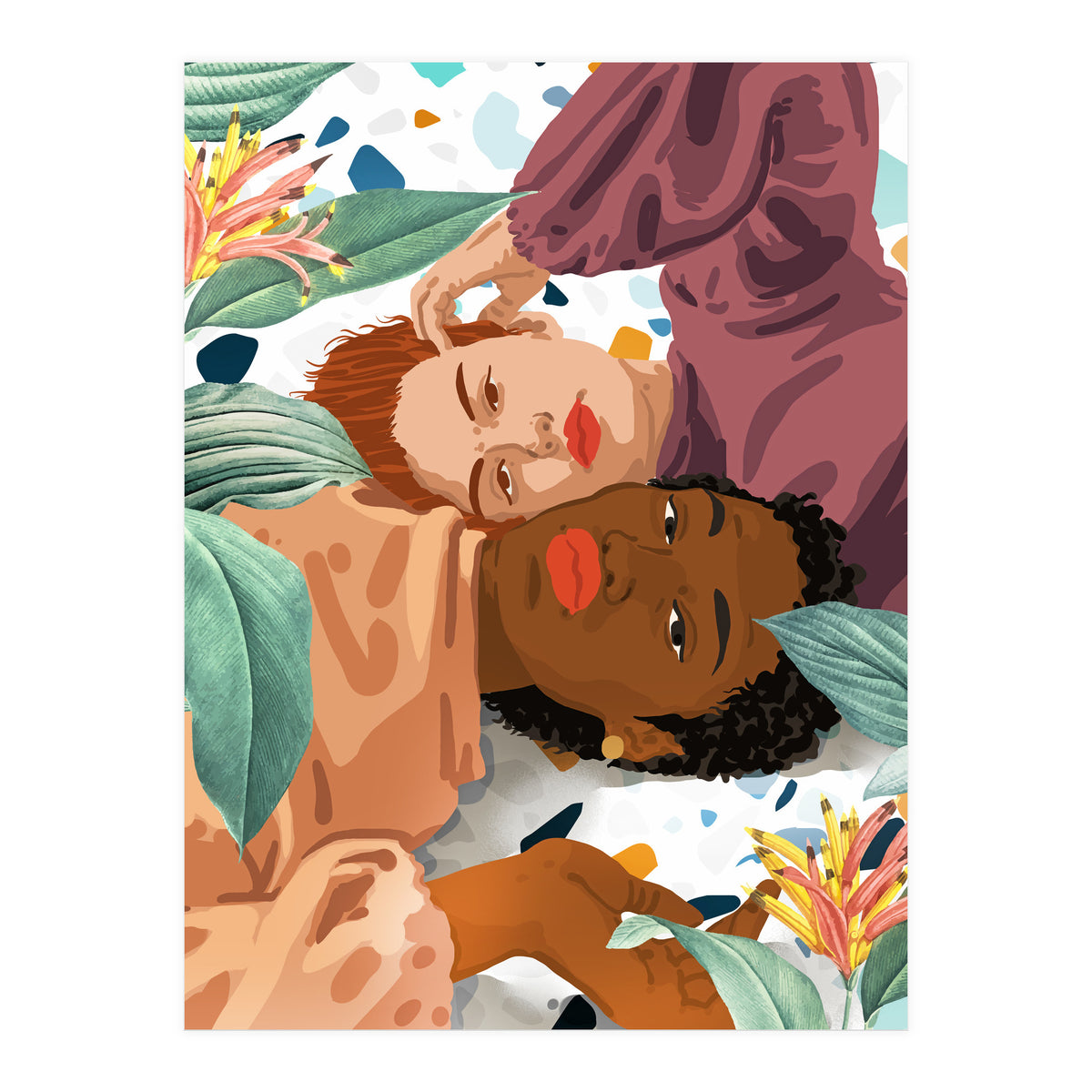 Love Is Not A Color. Character Is Not A Shade Of Skin (Print Only)