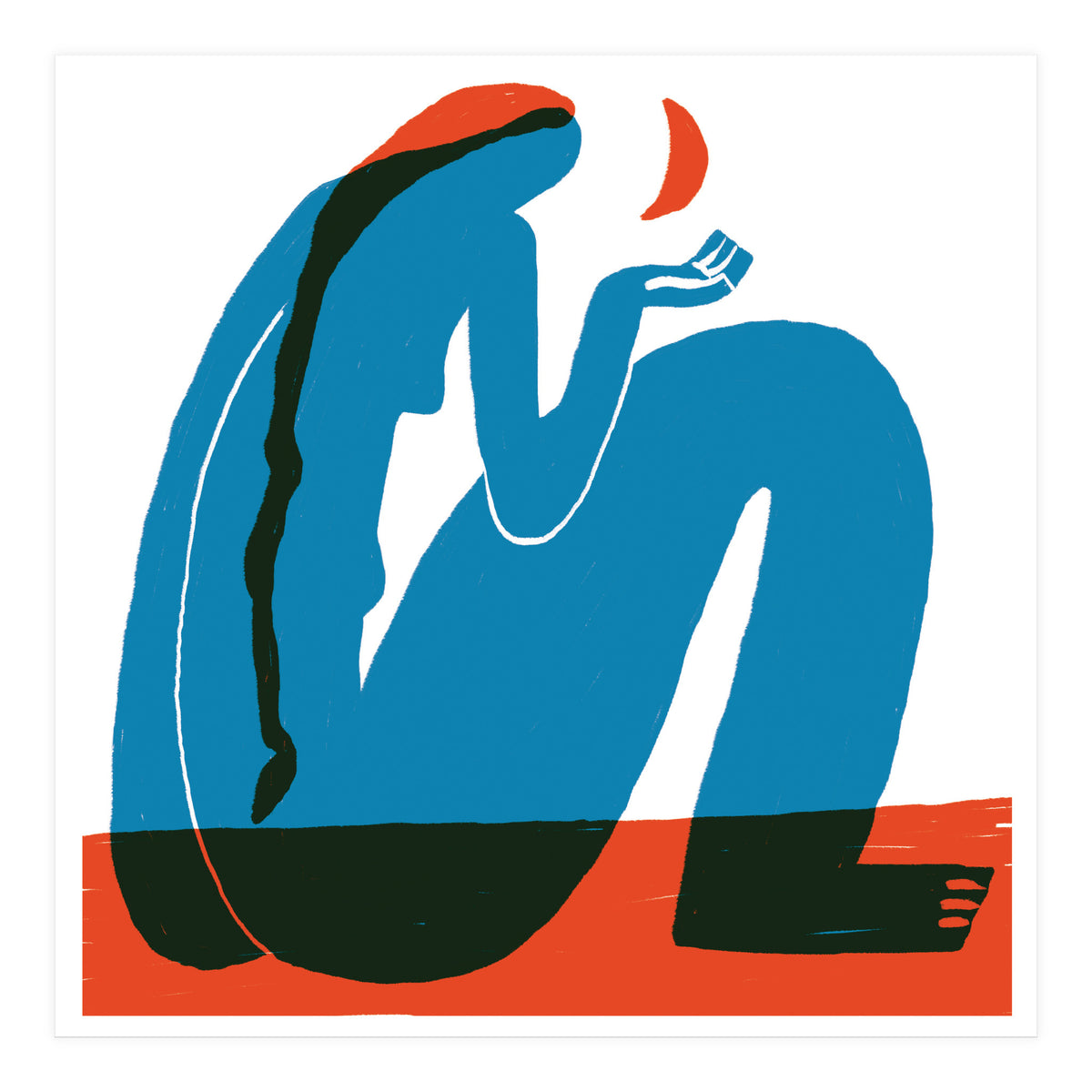 Hey Moon (Print Only)