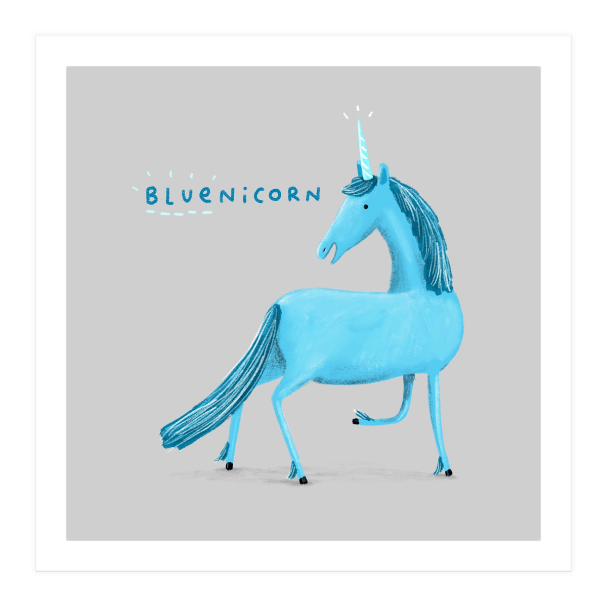 Bluenicorn (Print Only)