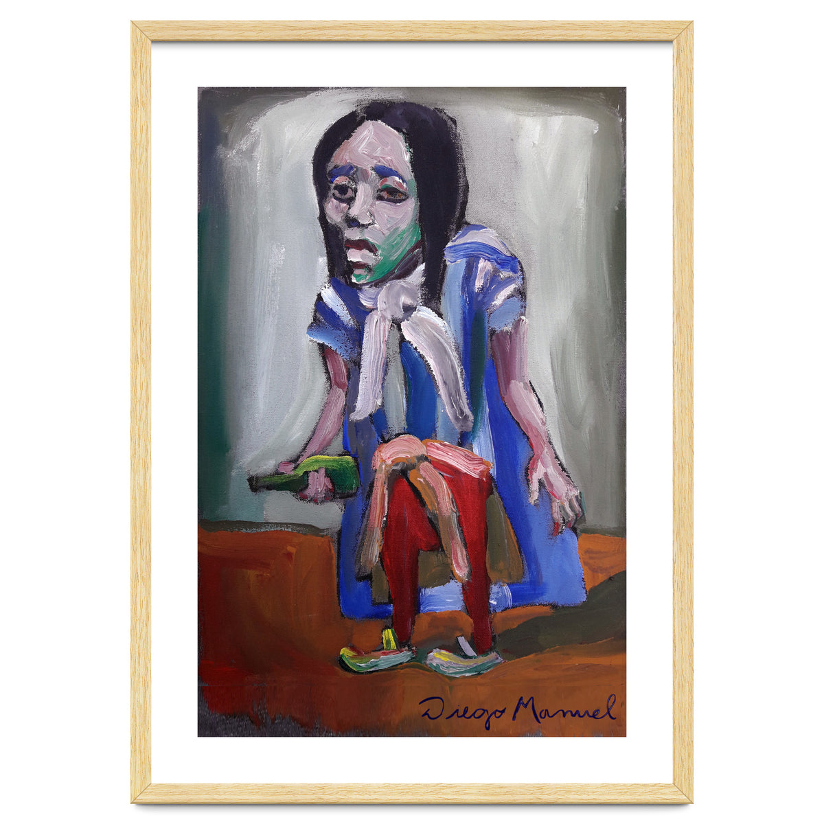 The fan, people from the neighborhood