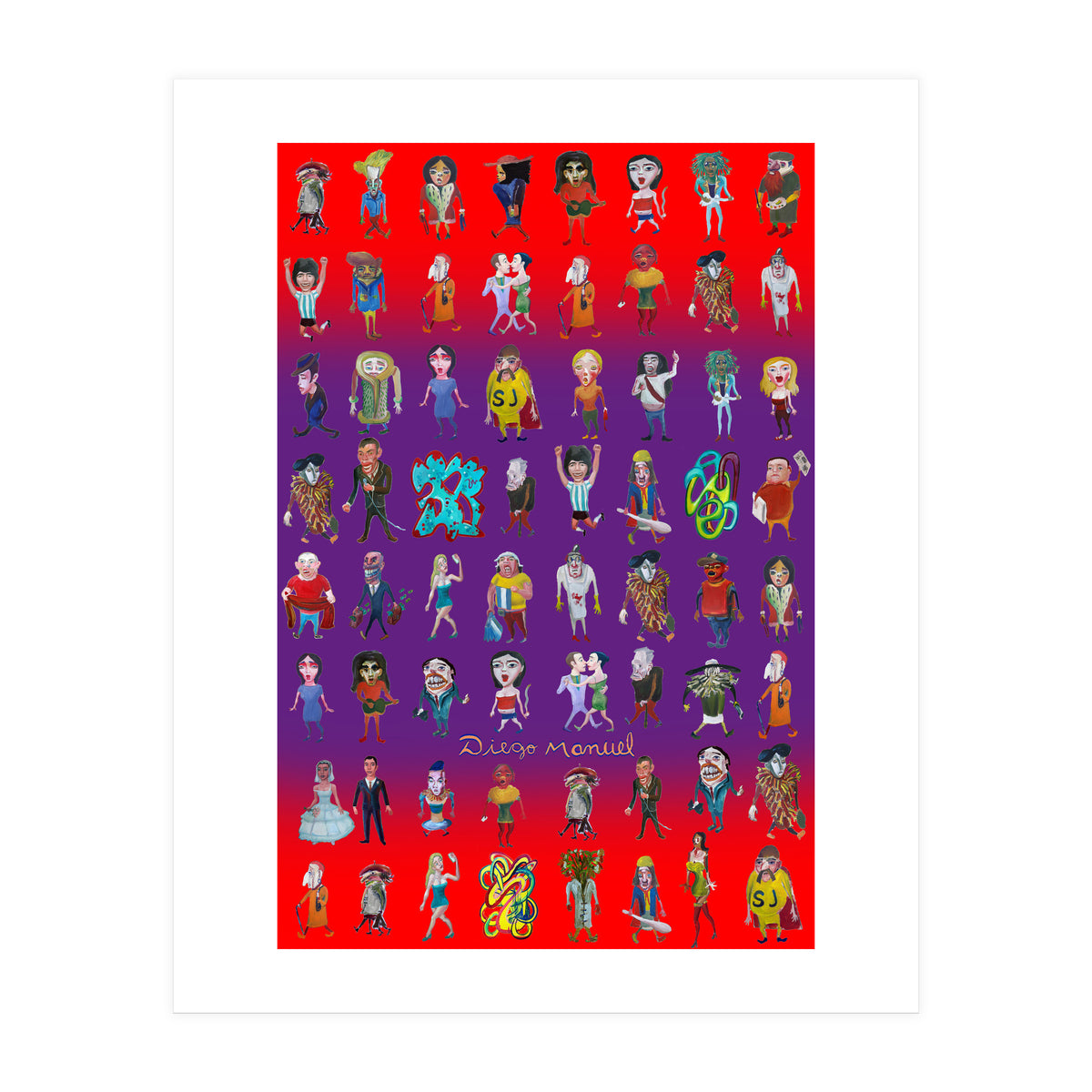 Gente Del Barrio C (Print Only)