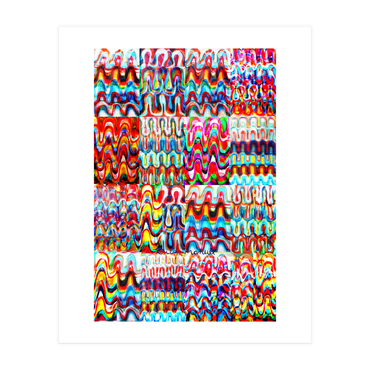 Pop abstract color full (Print Only)