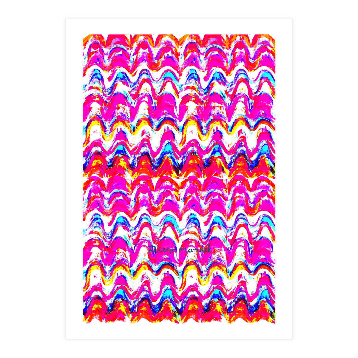 Pop abstract color full (Print Only)