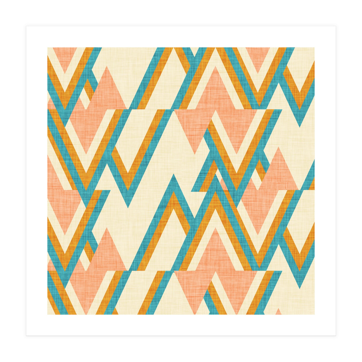 New Mid Mod Woods Pearl  (Print Only)