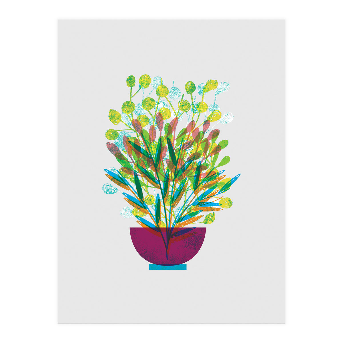 Flower pot I (Print Only)