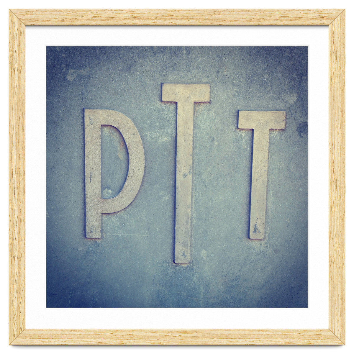 French sign: PTT