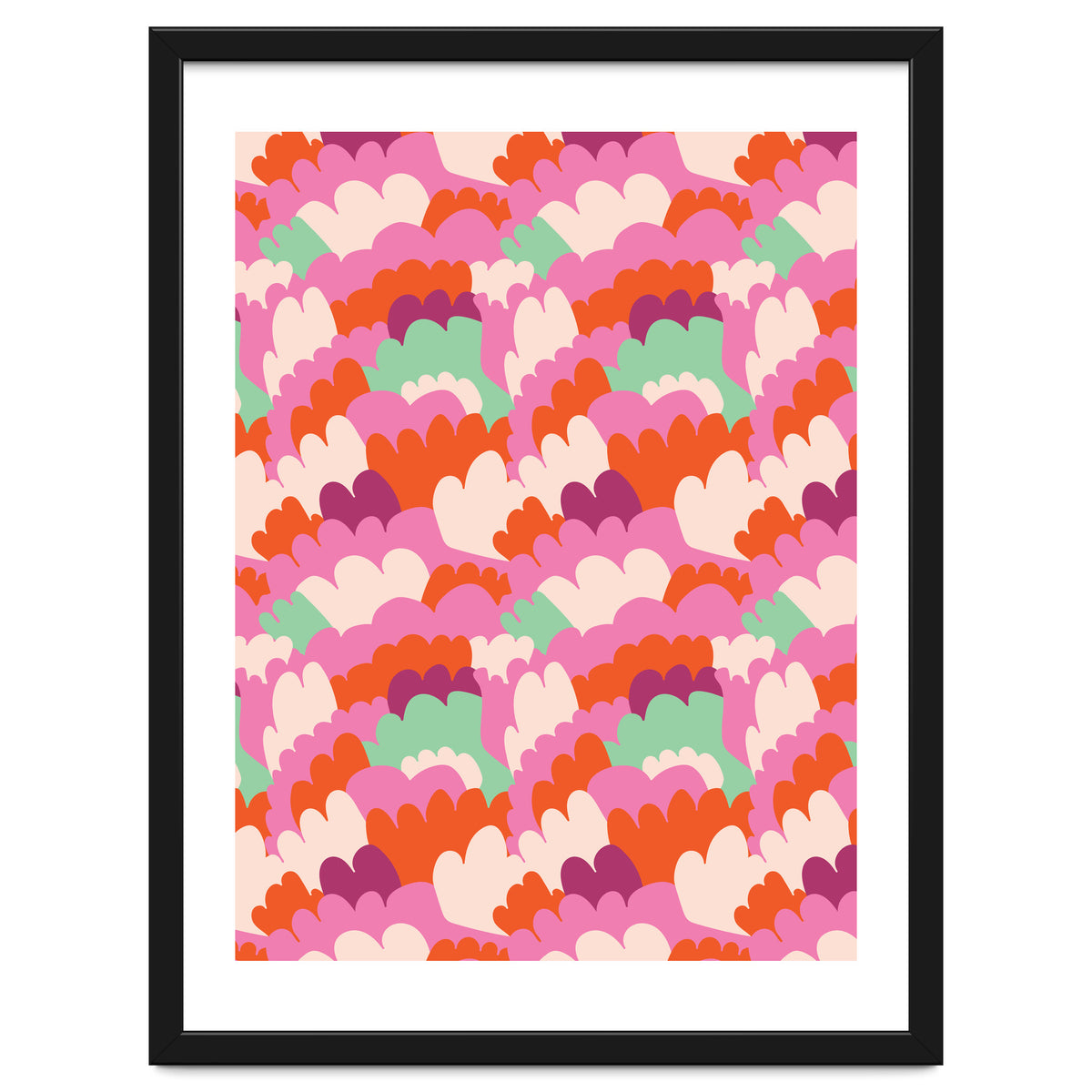 Cute Rainbow Abstract Pattern