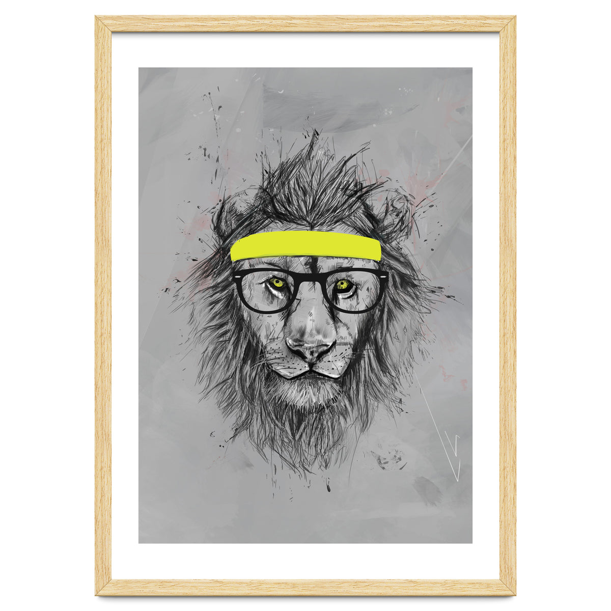 Hipster Lion