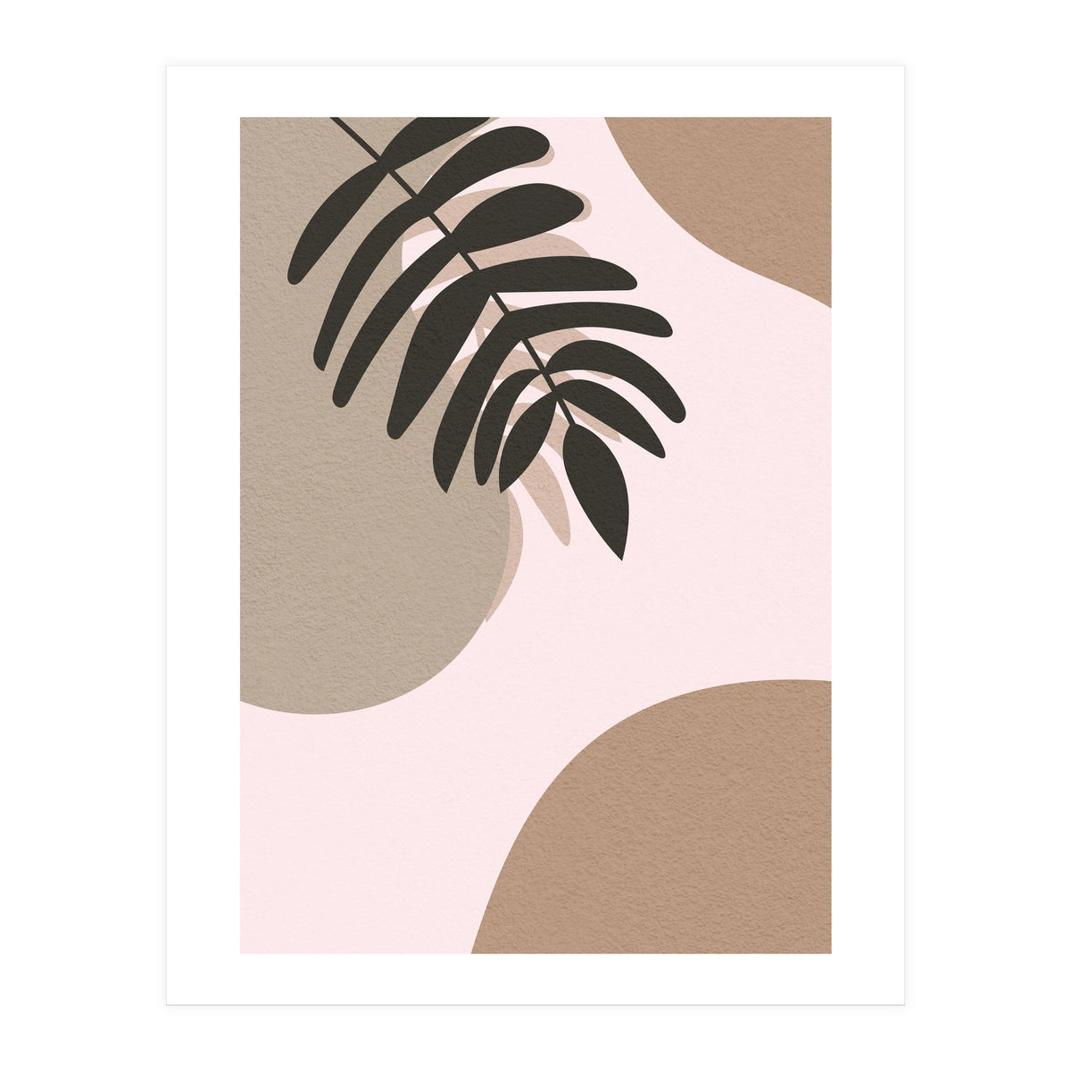Neutral Modern Botanical (Print Only)