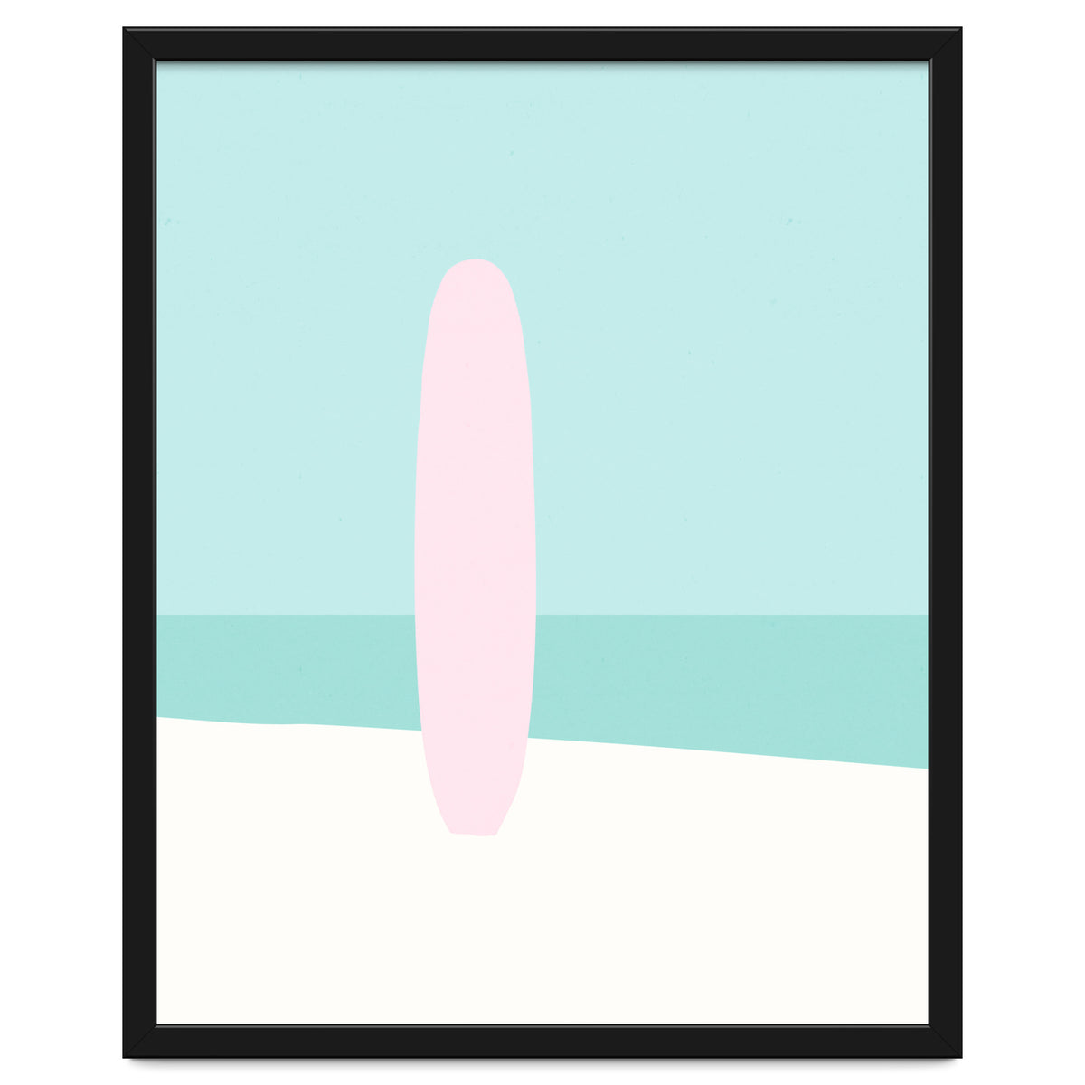 Minimal Surfboard - Turquoise Coast