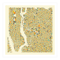 NEW YORK MAP (Print Only)