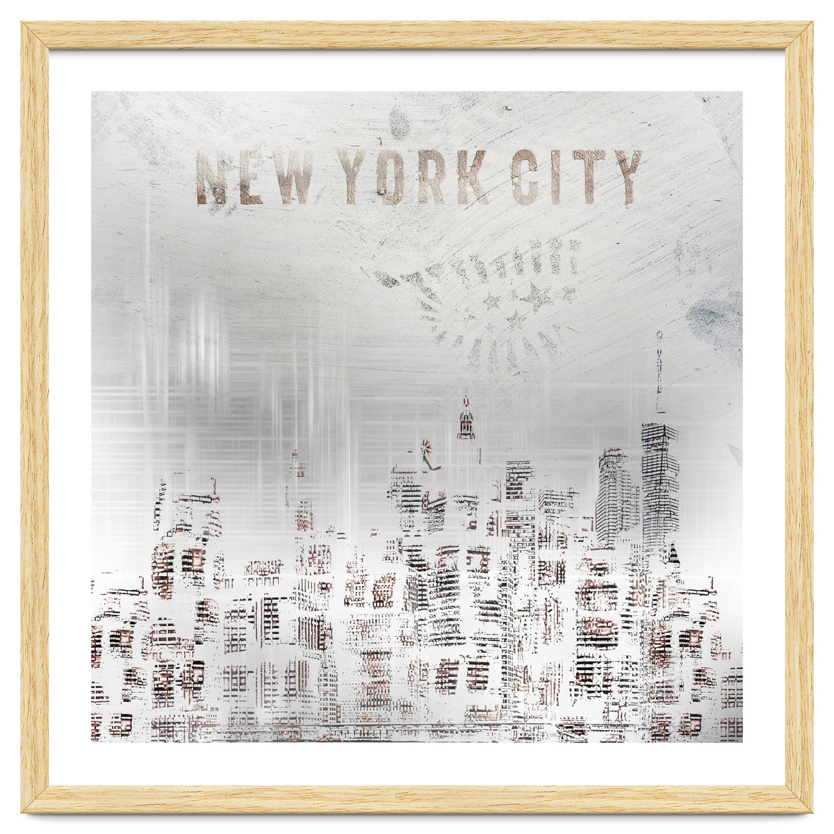 MODERN ART New York City Skylines