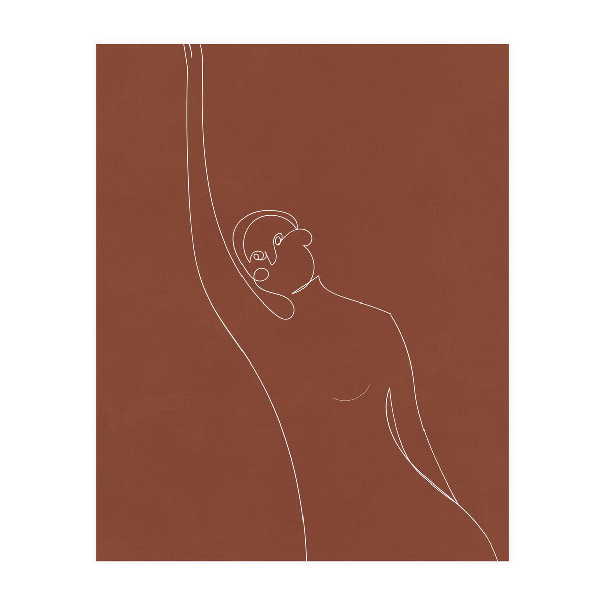Line Art Woman Body (Print Only)