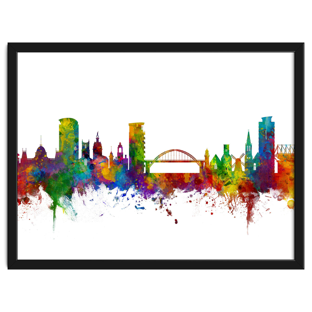 Sunderland England Skyline