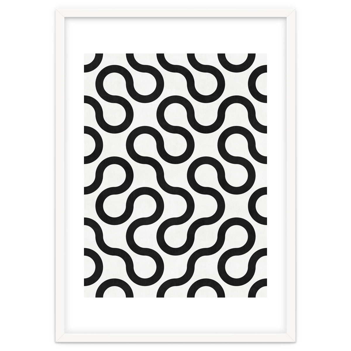 My Favorite Geometric Patterns No.28 - White