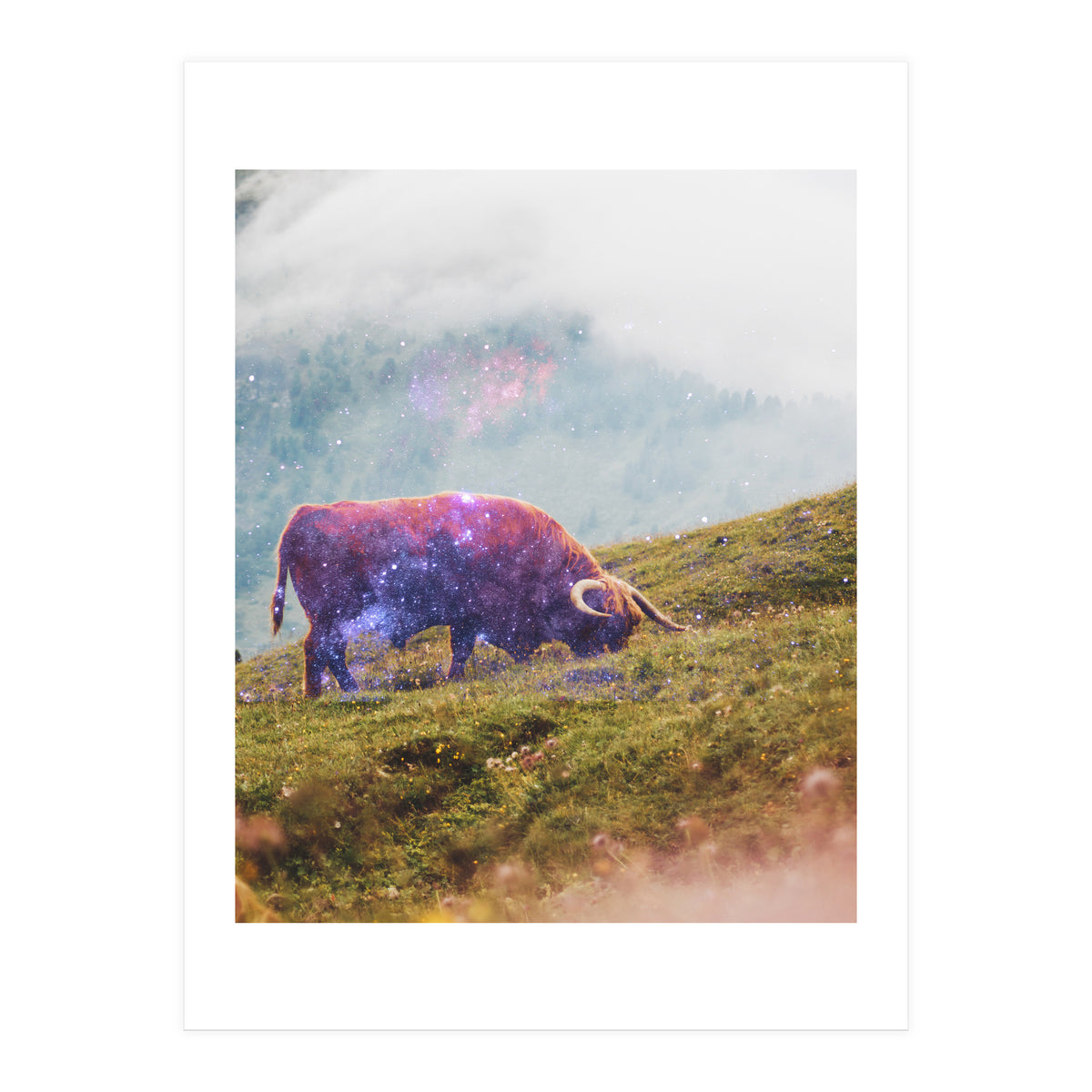 Space Cow Series I (Print Only)