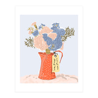 Flowers With Love (Print Only)