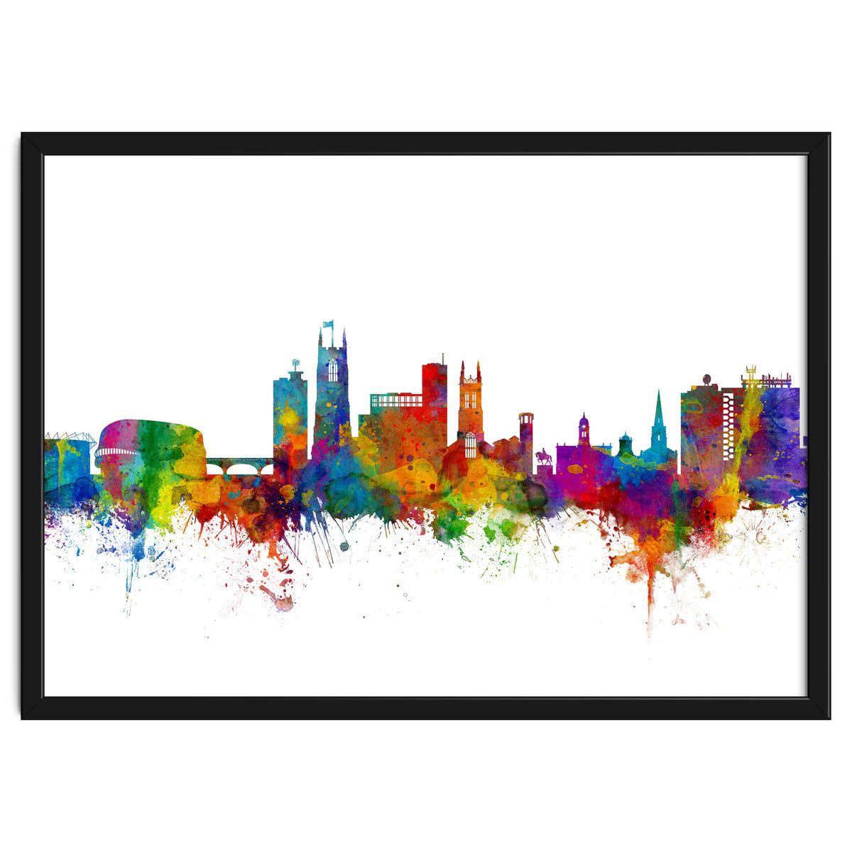 Derby England Skyline