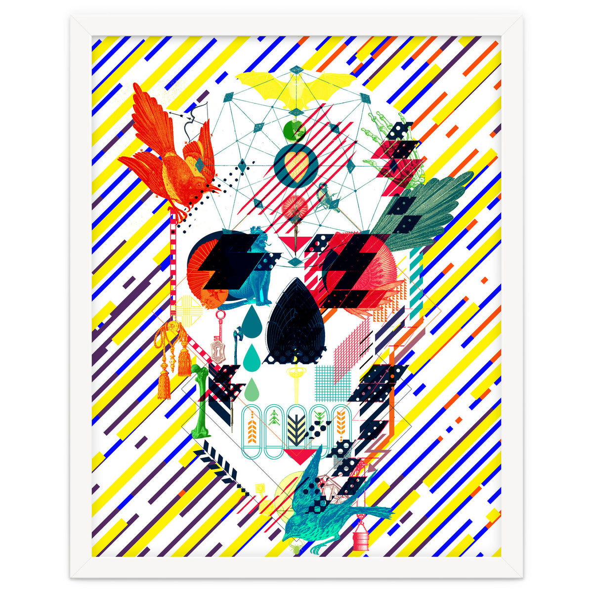 Abstract Skull
