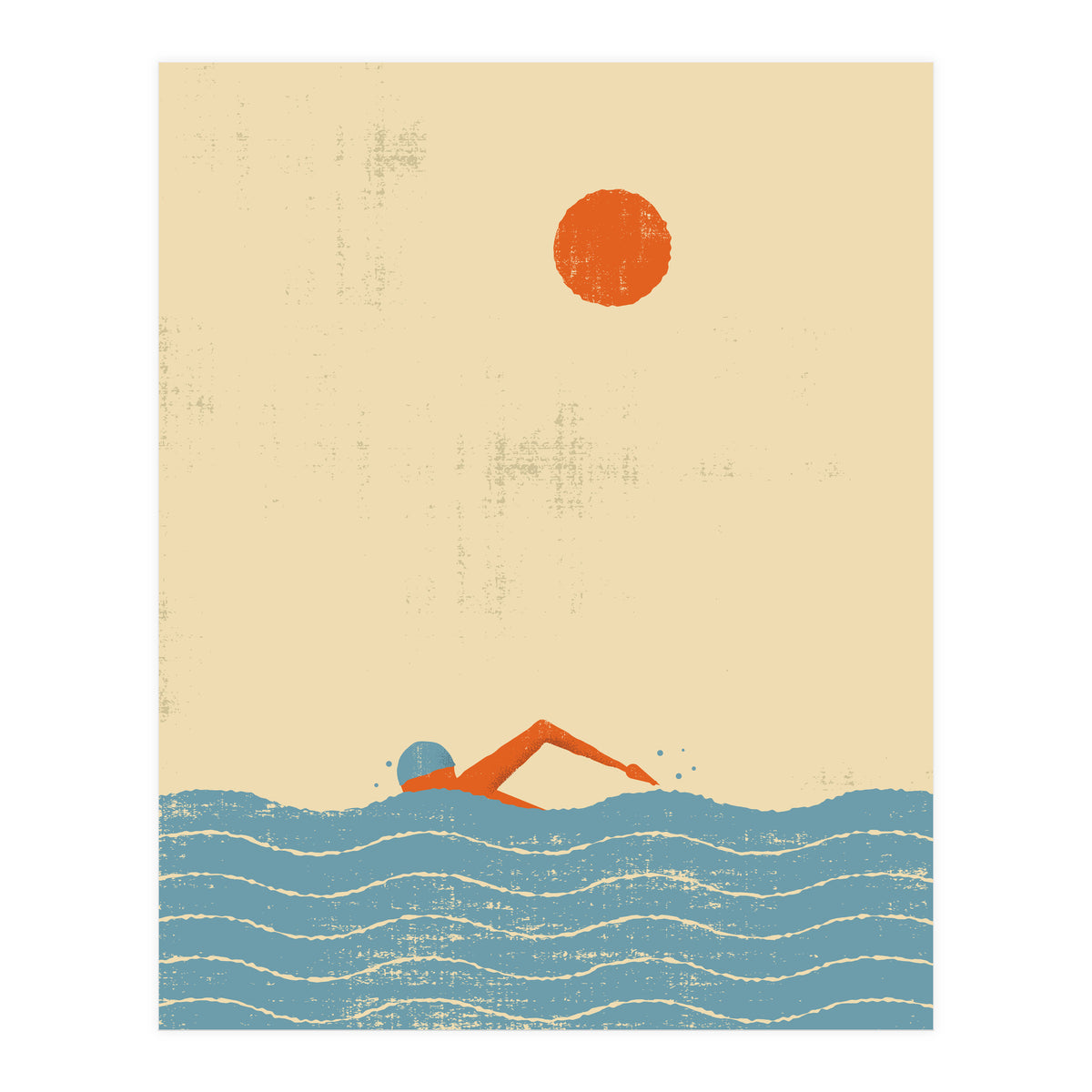 Swimmer (Print Only)