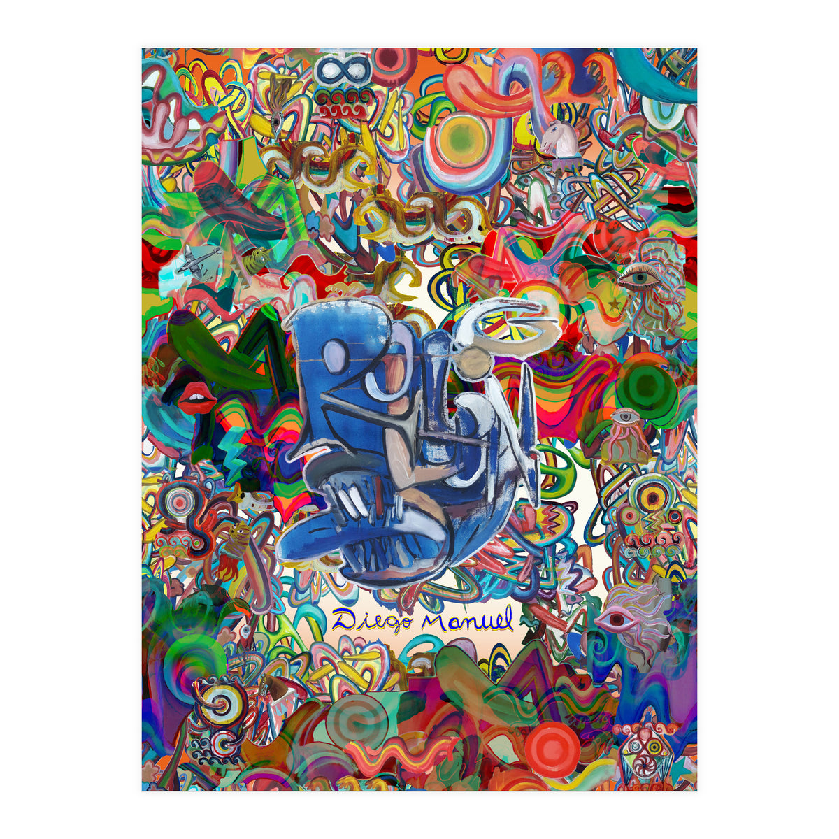 Graffitis 2021 Tapiz 17 (Print Only)