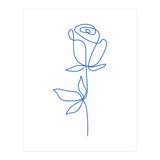 One Line Art Flower (Print Only) thumbnail