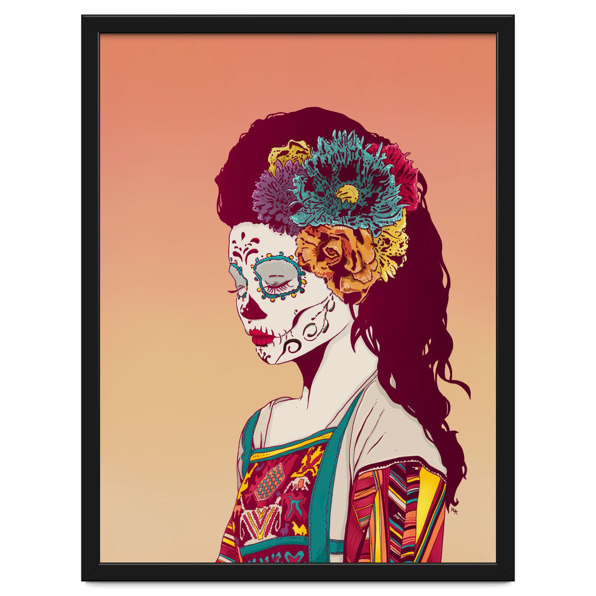 Mexican Skull Lady